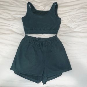 Lounge Set in Dark Teal